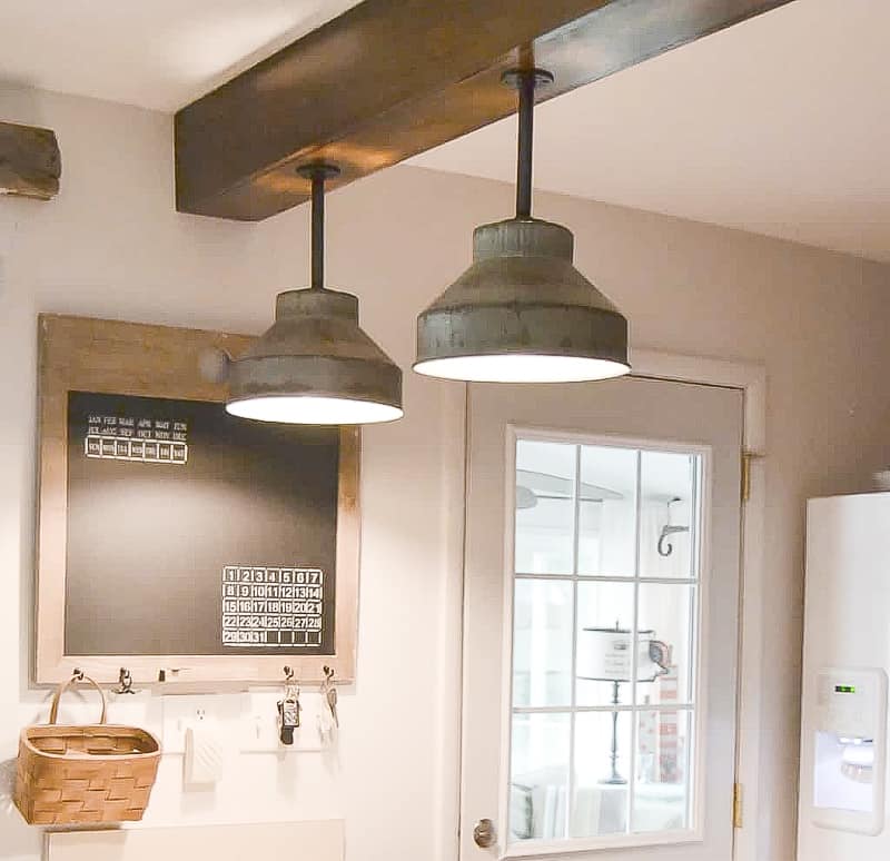 Diy Light Fixtures For The Kitchen My, Farmhouse Kitchen Light