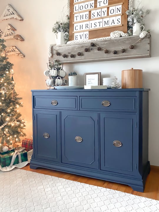 Diy Vintage Buffet Makeover To Make An Old Piece Beautiful Again